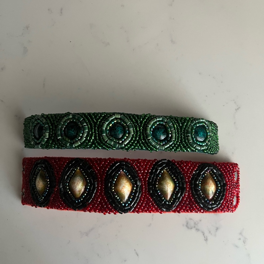 Vintage beaded bracelets